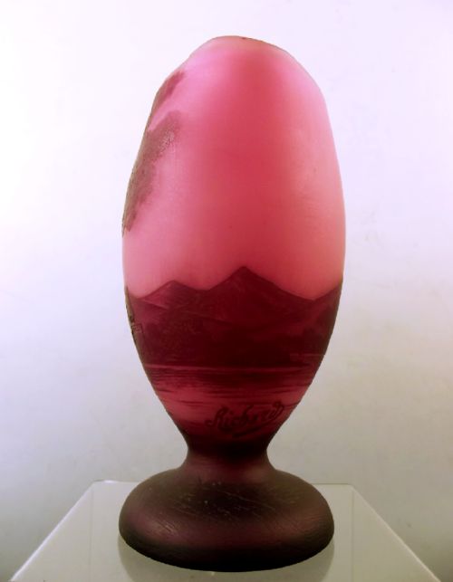LOETZ RICHARD CAMEO GLASS VASE - ADDITIONAL PHOTO 3