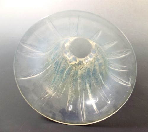 R LALIQUE EUCALYPTUS OPALESCENT GLASS VASE - ADDITIONAL PHOTO 7