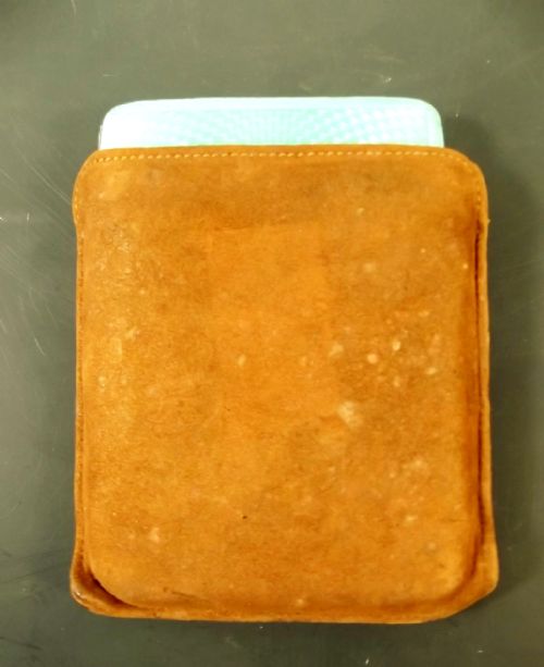 1930 HALLMARKED SILVER GUILLOCHE ENAMEL CIGARETTE CASE - ADDITIONAL PHOTO 7