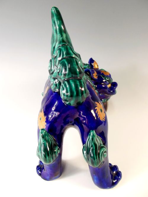 JAPANESE KUTANI GOSU BLUE DOG OF FO C1860 - ADDITIONAL PHOTO 3