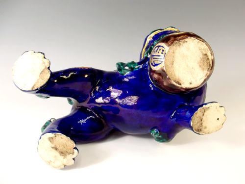 JAPANESE KUTANI GOSU BLUE DOG OF FO C1860 - ADDITIONAL PHOTO 5