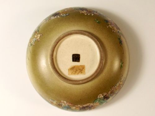 JAPANESE SATSUMA EARTHENWARE HAND PAINTED BOWL MEIJI PERIOD - ADDITIONAL PHOTO 6