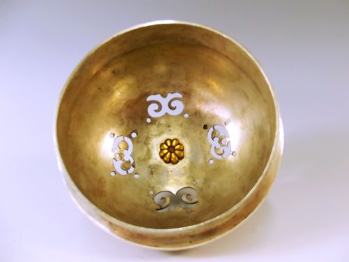 JAPANESE MEIJI PERIOD MIXED METAL ONLAID BRONZE KORO AND COVER - ADDITIONAL PHOTO 12
