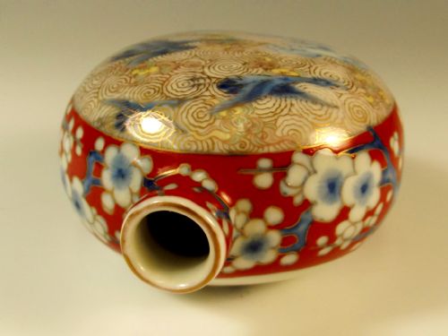 JAPANESE MEIJI PERIOD FUKAGAWA PORCELAIN VASE - ADDITIONAL PHOTO 3