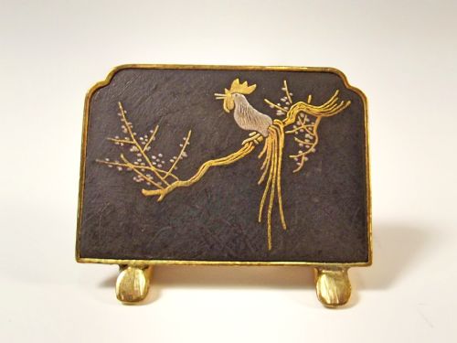 SET 4 JAPANESE MEIJI PERIOD KOMAI STYLE MENU HOLDERS - ADDITIONAL PHOTO 3