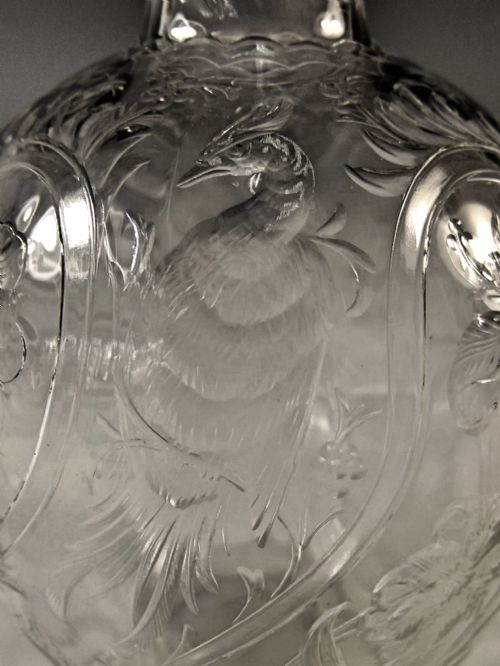 STEVENS AND WILLIAMS INTAGLIO CUT DECANTER - ADDITIONAL PHOTO 6