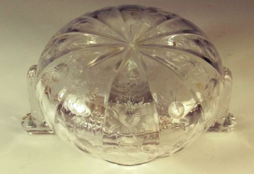 STEVENS AND WILLIAMS JOHN ORCHARD ROCK CRYSTAL POSY BOWL - ADDITIONAL PHOTO 2