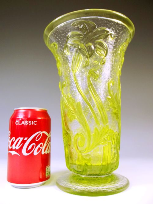 ART DECO THOMAS WEBB FLEUR CAMEO GLASS VASE - ADDITIONAL PHOTO 6