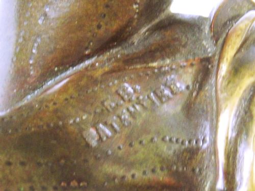 19TH C AUSTRIAN COLD PAINTED BRONZE THE ASSASSIN - ADDITIONAL PHOTO 6