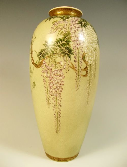 JAPANESE MEIJI PERIOD SATSUMA VASE BY KINKOZAN - ADDITIONAL PHOTO 1