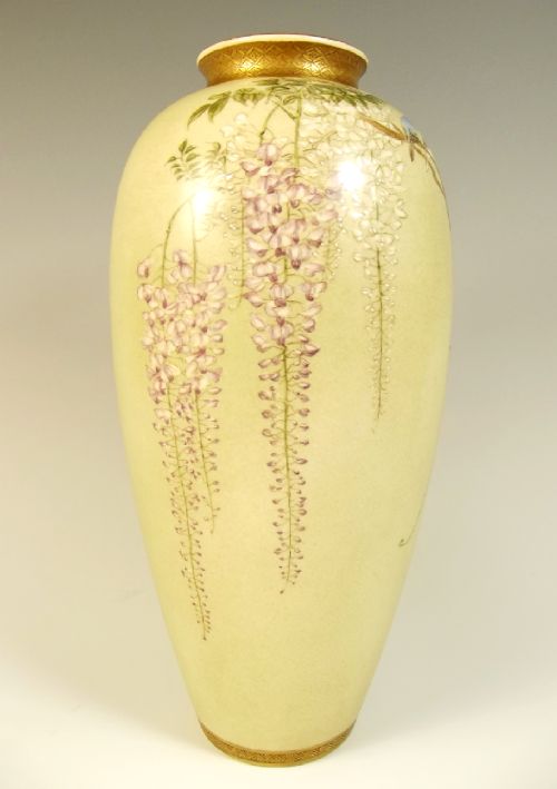 JAPANESE MEIJI PERIOD SATSUMA VASE BY KINKOZAN - ADDITIONAL PHOTO 3
