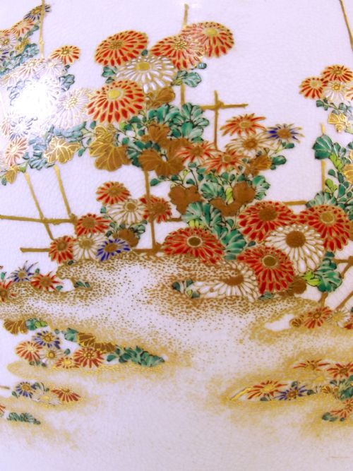 LARGE JAPANESE MEIJI PERIOD SATSUMA VASE BY TAIZAN - ADDITIONAL PHOTO 3