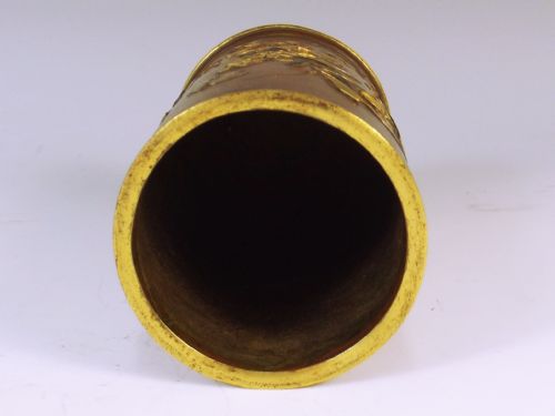 FINE JAPANESE MEIJI PERIOD MIXED METAL BRUSH POT - ADDITIONAL PHOTO 6