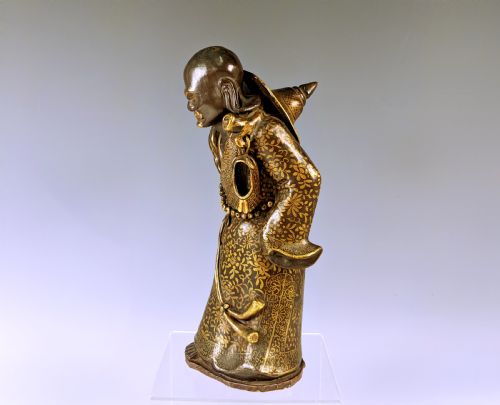 JAPANESE MEIJI PERIOD SATSUMA OKIMONO OF DARUMA - ADDITIONAL PHOTO 2