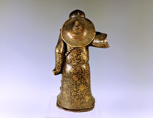 JAPANESE MEIJI PERIOD SATSUMA OKIMONO OF DARUMA - ADDITIONAL PHOTO 3