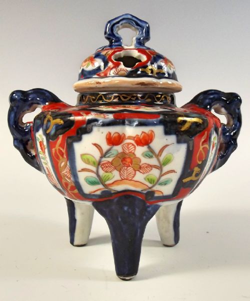 japanese meiji period imari koro - CATEGORY: ANTIQUE CERAMICS - DATED 1900