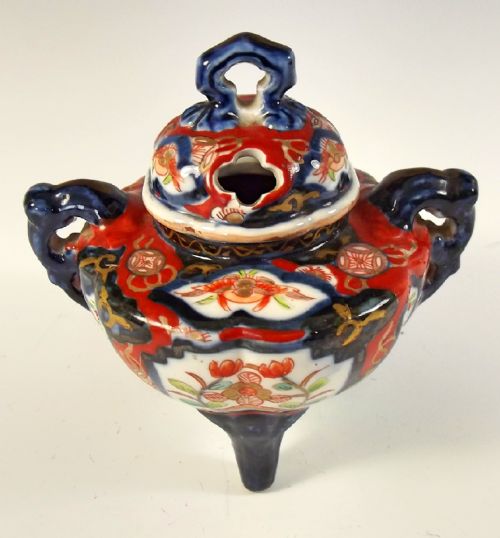 JAPANESE MEIJI PERIOD IMARI KORO - ADDITIONAL PHOTO 1