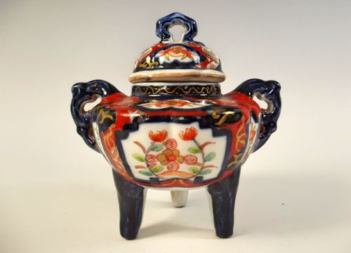 JAPANESE MEIJI PERIOD IMARI KORO - ADDITIONAL PHOTO 3