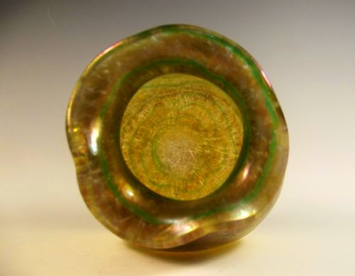 BOHEMIAN FRITZ HECKART KING TUT VASE - ADDITIONAL PHOTO 1