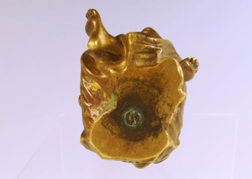 19TH C AUSTRIAN BRONZE OF A BOY WRITING - ADDITIONAL PHOTO 5