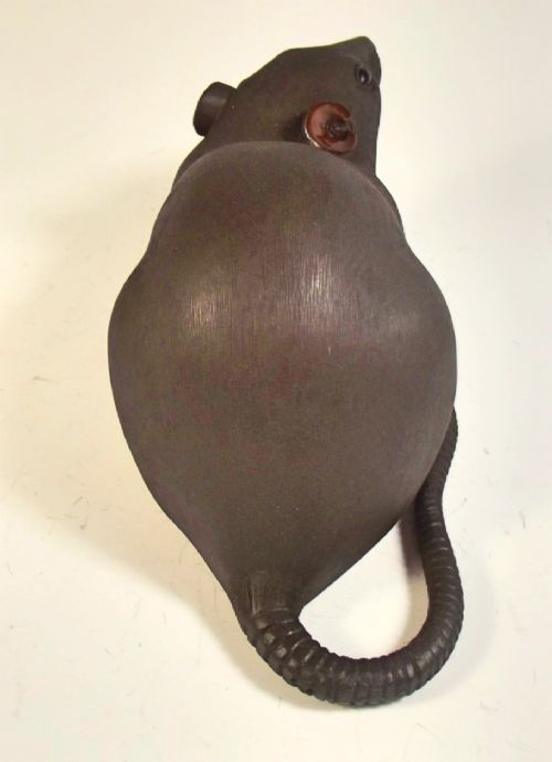 LARGE JAPANESE MEIJI PERIOD BRONZE RAT OKIMONO - ADDITIONAL PHOTO 1