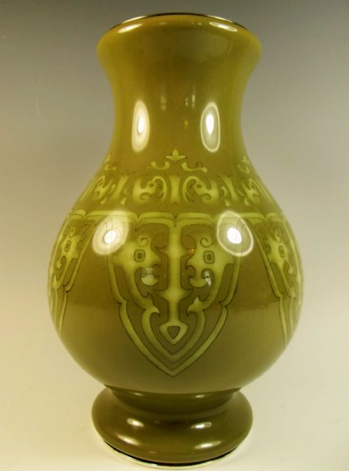japanese archaic cloisonne enamel vase by ando company - CATEGORY: ANTIQUE METAL - DATED 1920