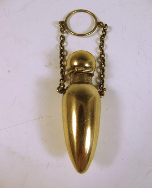 1875 SAMPSON MORDAN SILVER GILT SCENT BOTTLE - ADDITIONAL PHOTO 2