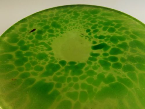 BOHEMIAN ART NOUVEAU LOETZ ORCHIS GLASS BOWL - ADDITIONAL PHOTO 1