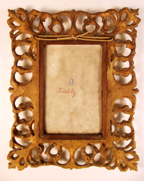 19TH C ROYAL VIENNA PAINTED PORCELAIN PLAQUE GILTWOOD FRAME - ADDITIONAL PHOTO 6