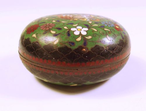 JAPANESE MEIJI PERIOD CLOISONNE ENAMEL KOGO - ADDITIONAL PHOTO 1