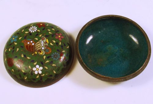 JAPANESE MEIJI PERIOD CLOISONNE ENAMEL KOGO - ADDITIONAL PHOTO 2