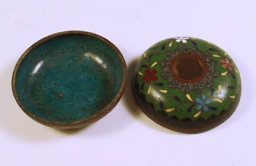 JAPANESE MEIJI PERIOD CLOISONNE ENAMEL KOGO - ADDITIONAL PHOTO 3