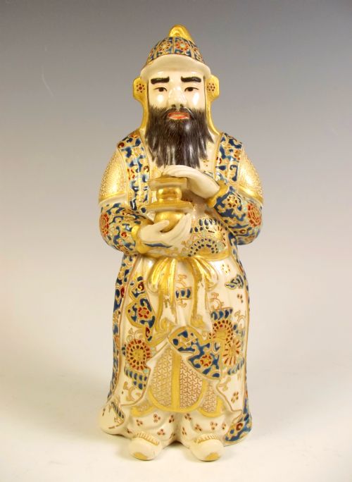 JAPANESE MEIJI PERIOD IMPERIAL SATSUMA WARRIOR - ADDITIONAL PHOTO 1