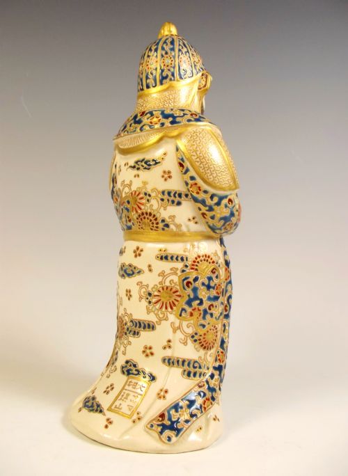 JAPANESE MEIJI PERIOD IMPERIAL SATSUMA WARRIOR - ADDITIONAL PHOTO 7