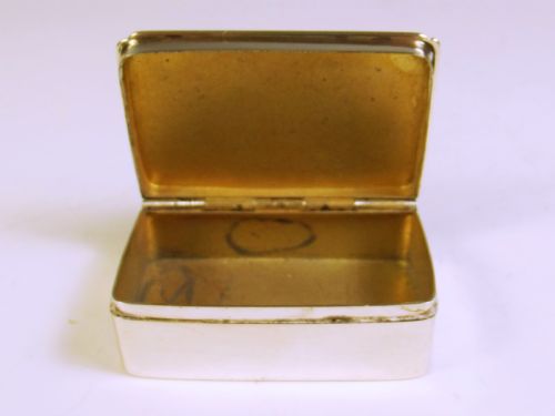 HALLMARKED SILVER BOX INSET JASPERWARE PLAQUE 1905 - ADDITIONAL PHOTO 6