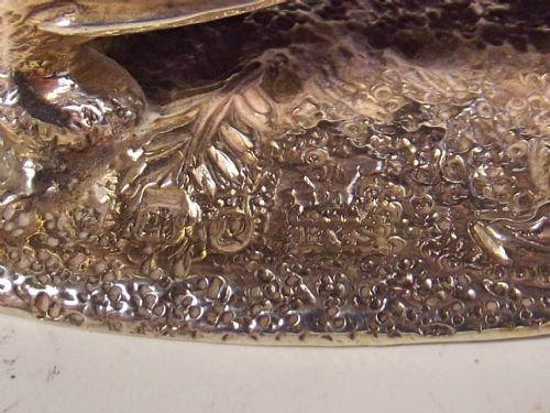 HALLMARKED SILVER PORCUPINE TOOTHPICK HOLDER 1904 - ADDITIONAL PHOTO 5