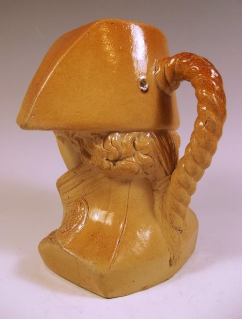 DOULTON AND WATTS STONEWARE LORD NELSON JUG C1830 - ADDITIONAL PHOTO 2