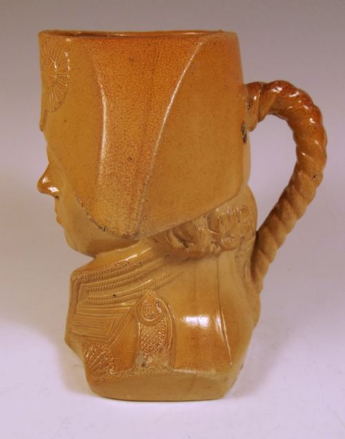 DOULTON AND WATTS STONEWARE LORD NELSON JUG C1830 - ADDITIONAL PHOTO 4
