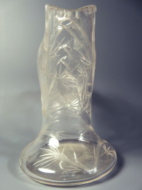 STEVENS AND WILLIAMS KIETH MURRAY GLASS CACTUS VASE - ADDITIONAL PHOTO 4