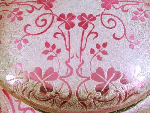 BACCARAT SILVER MOUNTED CAMEO GLASS POT AND COVER - ADDITIONAL PHOTO 9