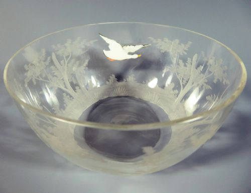 APPLIED MOSER GLASS DUCK FINGER BOWLS - ADDITIONAL PHOTO 1