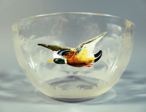 APPLIED MOSER GLASS DUCK FINGER BOWLS - ADDITIONAL PHOTO 5