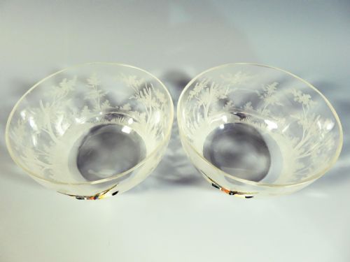 APPLIED MOSER GLASS DUCK FINGER BOWLS - ADDITIONAL PHOTO 7