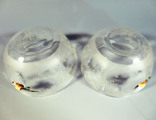 APPLIED MOSER GLASS DUCK FINGER BOWLS - ADDITIONAL PHOTO 8