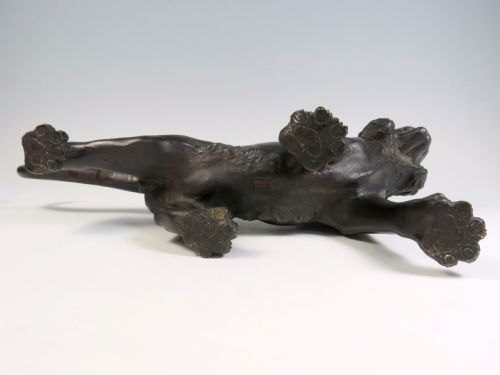 JAPANESE MEIJI PERIOD BRONZE TIGER BY GENRYUSAI SEIYA - ADDITIONAL PHOTO 5