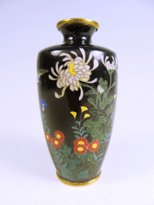 japanese meiji period cloisonne enamel vase by gonda hirosuke - CATEGORY: ANTIQUE METAL - DATED 1890