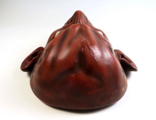 JAPANESE MEIJI PERIOD LIFE SIZE LACQUER NOH MASK - ADDITIONAL PHOTO 3