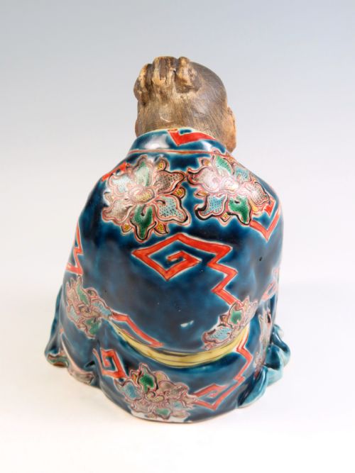 JAPANESE GOSO BLUE KUTANI FIGURINE - ADDITIONAL PHOTO 2