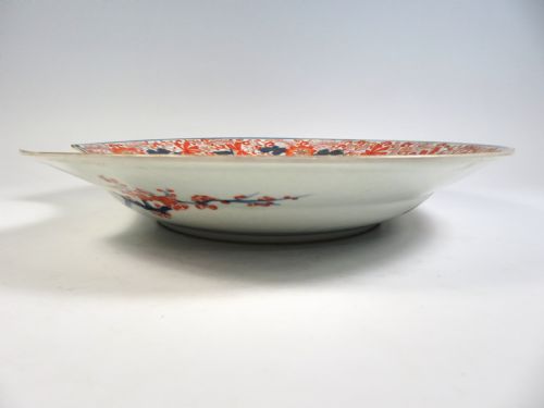 JAPANESE 18TH C IMARI BARBERS BOWL - ADDITIONAL PHOTO 6