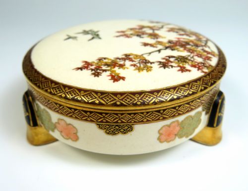 JAPANESE MEIJI PERIOD SATSUMA KOGO BY MEIZAN - ADDITIONAL PHOTO 2